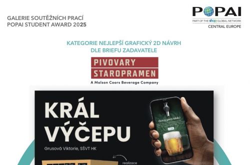 POPAI Student Award a Hvězda 3D reklamy 2025